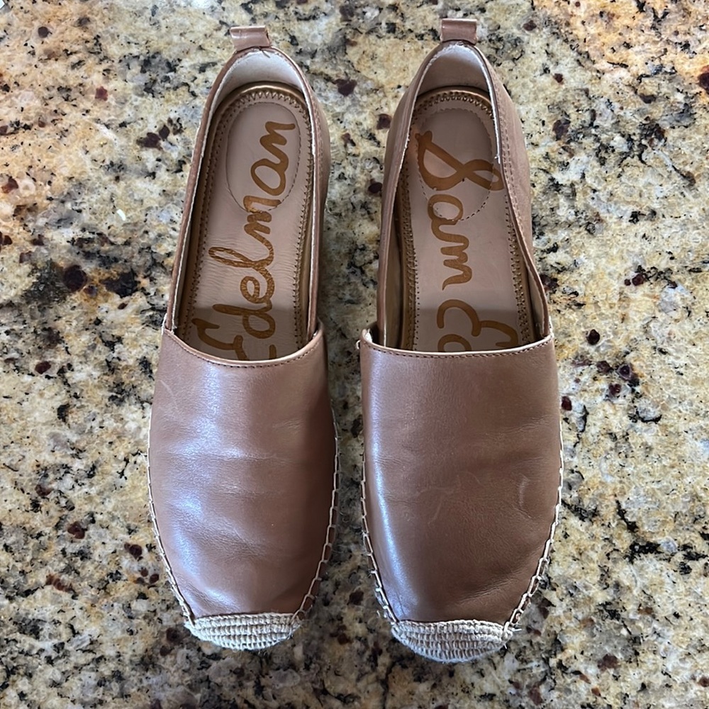 Tan Sam Edelman Khloe Espadrilles Women’s Flats Sz US 8.5 EUR 38.5